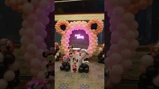 Minnie Mouse Arch mickey mouse balloon arch [upl. by Beverly862]