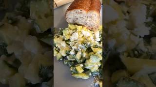 Zucchini Breakfast recipe cooking shorts [upl. by Helmut]