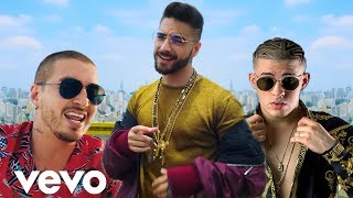 J Balvin ft Bad Bunny Daddy Yankee Maluma  Tusi Official Video [upl. by Annagroeg]