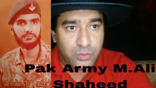 Pak Army MAli Shaheed  Pakarmy  Armylover  Pakistanzindabad  Shaheed [upl. by Cuda605]