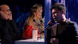 ‘Man with two voices’ Marcelito Pomoy Makes Judges Can’t Believe Their Ears  Americas Got Talent [upl. by Adlar273]