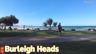 4k Burleigh Heads Walk Tour Sunday 29 Oct 2023  Gold Coast  Queensland  Australia [upl. by Hardunn]