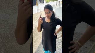 I will cut yours today❤️Funny videos shorts youtubeshorts klshobasureshani [upl. by Lachlan]