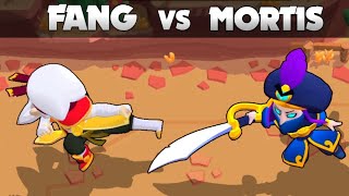 FANG vs MORTIS  1vs1  Brawl Stars [upl. by Yaniv]