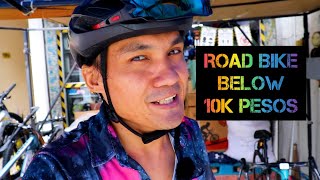 BUDGET ROAD BIKE BELOW 10K PESOS [upl. by Suixela474]