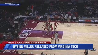 Hysier Miller released from Virginia Tech Mens Basketball program [upl. by Fihsak260]