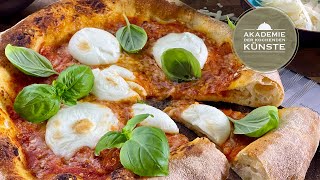 Beste SAUERTEIG PIZZA aus dem Backofen 💪🏻  Einfaches Rezept 👍🏻  SAUERTEIG PIZZA selber machen [upl. by Akimot]