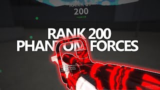 TRICKSHOTTED RANK 200 IN PHANTOM FORCES [upl. by Ahterod]