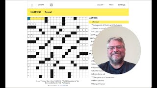 Winter is coming LA Times Sunday Crossword by Emma Oxford [upl. by Kronfeld]