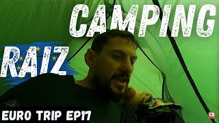 UM DIA INTEIRO ACAMPANDO NA CHUVA Isso NÃO É PRA QUALQUER PESSOA Euro Trip EP17 [upl. by Amelie]