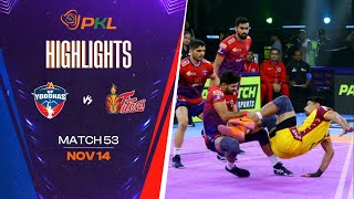 Match Highlights UP Yoddhas vs Telugu Titans  November 14  PKL Season 11 [upl. by Rivard]