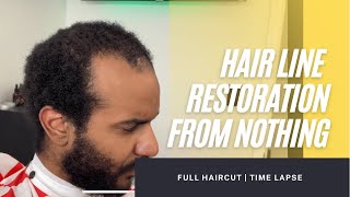 NO HAIRLINE TRANSFORMATION  Bald Fade  Haircut [upl. by Sellers205]