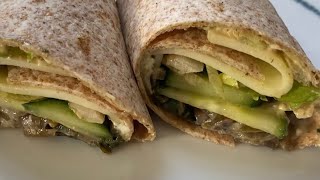 Healthy Vegetarian Wraps  Easy Recipes [upl. by Chu]