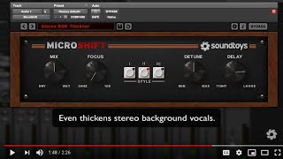 Soundtoys MicroShift [upl. by Fisoi758]