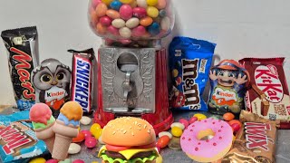 COOL GUMBALL MACHINE amp FOOD TOYS SOUND ORIGINAL ASMR 161124 [upl. by Ivey]