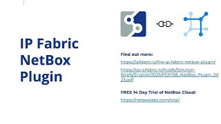 IP Fabric and NetBox Cloud  Better Together Demo [upl. by Ramedlab]