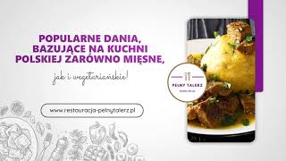 Domowe obiady Łódź Dąbrowa Restauracja Pełny Talerz [upl. by Fidelis170]