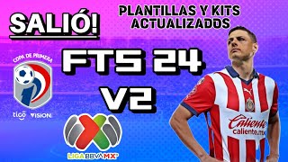 POR FIN FTS 24 V2 CON LIGA MX  LIGA PARAGUAYA ACTUALIZADA  FICHAJES KITS Y MUCHO MÁS [upl. by Orlan]