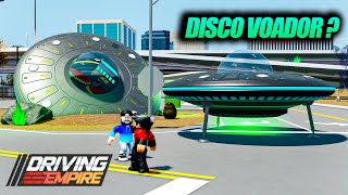 TEM UM DISCO VOADOR no ESPECIAL de HALLOWEEN  DRIVING EMPIRE  ROBLOX [upl. by Philpot112]