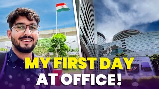 First Day at Accenture Gurugram Office  Work From Office  Office Tour  Management Consultant [upl. by Amlus929]