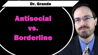 Antisocial Personality Disorder vs Borderline Personality Disorder [upl. by Yeffej]