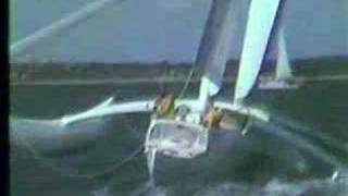 1989 NEMA Fleet Part 2 Newick Trimaran PATS BOAT [upl. by Xed]