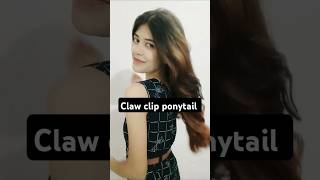 Claw clip hairstyle [upl. by Atinej]