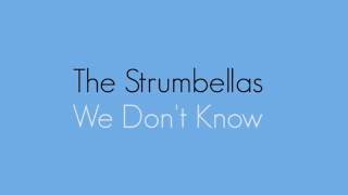 The Strumbellas  We Dont Know LYRICS [upl. by Ahders]