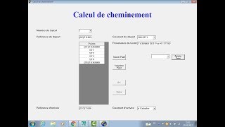 Calcul de Cheminement VZM Gisement et Distance sur topogen [upl. by Gris]