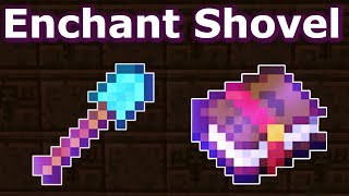 Ultimate Minecraft Enchanting Guide for Shovel  Best Shovel Enchantments [upl. by Sinylg]