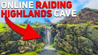 Online Raiding Ragnarok Highlands Cave  ARK PvP [upl. by Ayoj863]