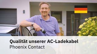 Alltagsheld Das zuverlässige und langlebige ACLadekabel von Phoenix Contact im Einsatz [upl. by Peadar]