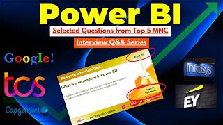 Power BI Interview QampA  TOP 5 MNC  Part 14  Learn To Earn [upl. by Pembrook45]