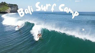 Surf Progress from 1 Week at Cari Surf Camp Bali Uluwatu [upl. by Irallih494]