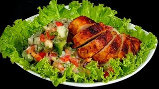 Russian Salad With Grilled ChickenBest TastyHealthy RecipeBest Ifter Special RecipeGoldSpice [upl. by Liuka348]