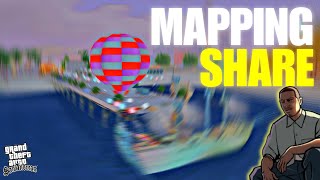 SHARE MAPPINGAN PASAR PANTAI MARINA DI GTA SAMP  MAPPING GAMEMODE SAMP TERBARU 2024  SUPP ALL GM [upl. by Octavus]