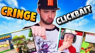 The Cringiest Most Clickbait Fortnite Youtuber Of Them All [upl. by Gupta]