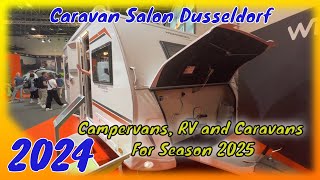 Weinsberg CaraOne 550 UK 2025 Walkaround  Caravan Salon 2024 Dusseldorf [upl. by Aisor]