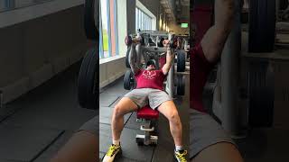 DB Low Incline Bench Press IAMHAF [upl. by Comstock]