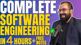 Complete Software Engineering in One Shot 4 Hours  In Hindi [upl. by Edyak218]