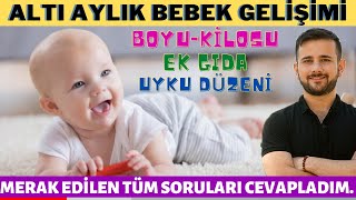 6 Aylık Bebek Gelişimi 2023 [upl. by Attemaj848]