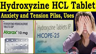 Hydroxyzine  Hydroxyzine hydrochloride  Atarax tablet  Atarax 25 mg  hicope 25 tablet [upl. by Chariot]