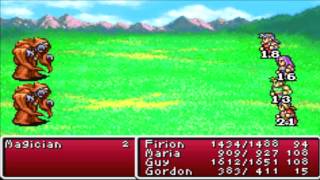 Final Fantasy 2 Dawn of Souls GBA Part 8 Saving Princess Hilda and Cid from the Dreadnought [upl. by Zerline807]