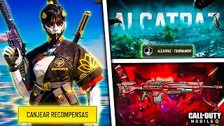 SKIN GRATIS MODO RANK  ALCATRAZ SE QUEDA  CAMUFLAJE COMPLETISTA  MODO CAMPAÑA COD MOBILE LoboJz [upl. by Mazel]