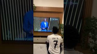 Thiago Lifert Vinicius Jr premiação da Bola de Ouro futebol vinijr tiagoleifert [upl. by Marozik]