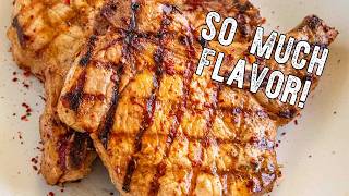 Pork Chop Marinade  Perfect Pork Chops Every Time [upl. by Otrebilif322]