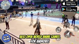 Top 5 Game ANIME OPEN WORLD Terbaik Android amp iOS ARPGRPGMMORPG [upl. by Ellesor41]