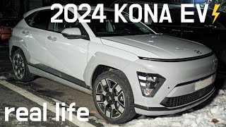 2024 Hyundai KONA EV Full Change in REAL LIFE Reviewed [upl. by Sylera]