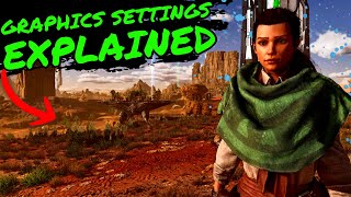 Graphics Settings Explained in Ark Survival Ascended How to Get more FPS and Better Quality [upl. by Cathe]