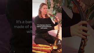 this is the beautiful oboe da caccia ❤️ full video posted a couple days back on teamrecorder [upl. by Aivad321]